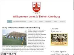 Sites similar to sv-einheit-altenburg.de