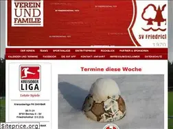 Sites similar to sv-friedrichsthal.de