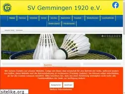 Sites similar to sv-gemmingen.de