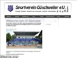 Sites similar to sv-goeschweiler.de