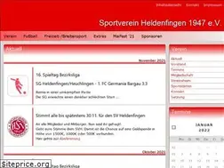 Sites similar to sv-heldenfingen.de