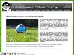 Sites similar to sv-holzweiler.de