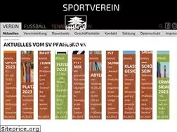 Sites similar to sv-pfahlbronn.de