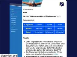 Sites similar to sv-rheinhausen.de