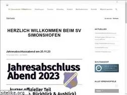 Sites similar to sv-simonshofen.de