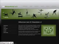 Sites similar to sv-wesenitztal.de