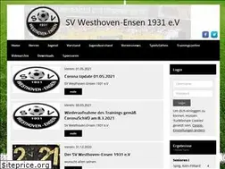 Sites similar to sv-westhoven.de