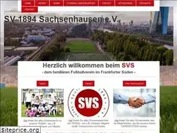 Sites similar to sv1894sachsenhausen.de