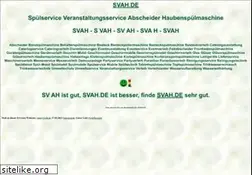 Sites similar to svah.de