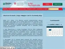 Sites similar to svajcivil.hu