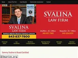 Sites similar to svalinalawfirm.com