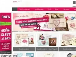 Sites similar to svatebni-oznameni-moderne.cz