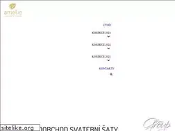 Sites similar to svatebni-saty-amelie.cz