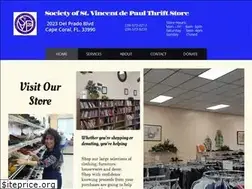 Sites similar to svdpthriftcapecoral.org