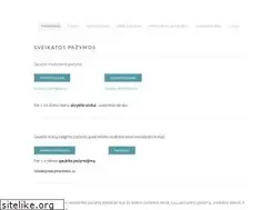 Sites similar to sveikatospazymos.lt