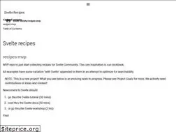 Sites similar to svelte-recipes.netlify.app