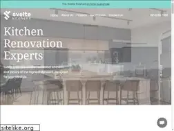 Sites similar to sveltekitchens.com.au