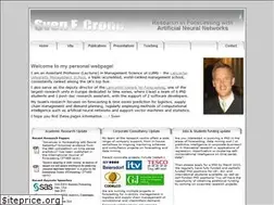 Sites similar to sven-crone.com