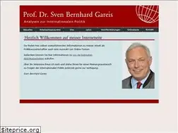 Sites similar to sven-gareis.de