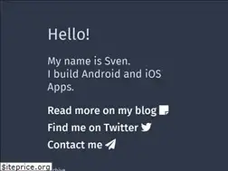 Sites similar to svenadolph.net