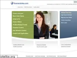 Sites similar to svenandoles.com