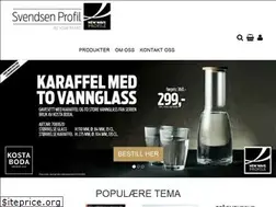 Sites similar to svendsen-profil.no