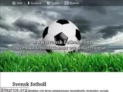 Sites similar to svensk-fotboll.com
