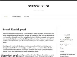 Sites similar to svensk-poesi.com