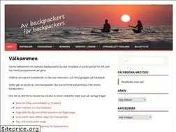 Sites similar to svenskabackpackers.se