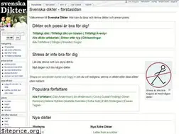 Sites similar to svenskadikter.com