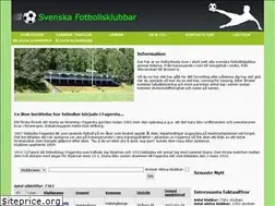 Sites similar to svenskafotbollsklubbar.se