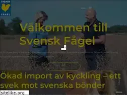 Sites similar to svenskfagel.se
