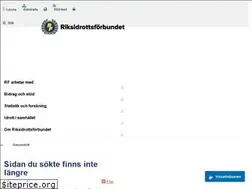 Sites similar to svenskidrott.se