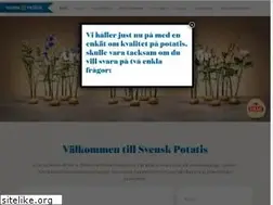 Sites similar to svenskpotatis.se