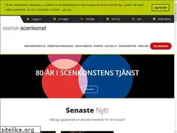 Sites similar to svenskscenkonst.se