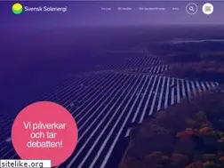 Sites similar to svensksolenergi.se