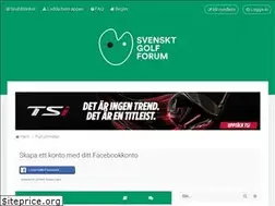 Sites similar to svensktgolfforum.se