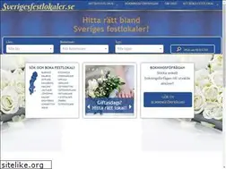 Sites similar to sverigesfestlokaler.se