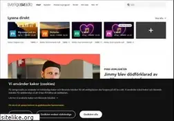Sites similar to sverigesradio.se