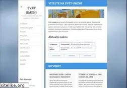 Sites similar to svet-umeni.cz