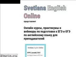 Sites similar to svetlanaenglishonline.ru