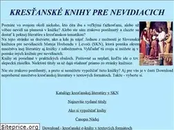Sites similar to svetlonevidiacim.sk