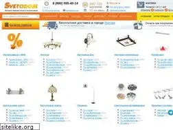 Sites similar to svetodom.ru