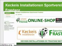Sites similar to svfrastanz.at