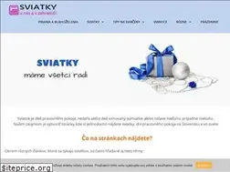 Sites similar to sviatky.eu