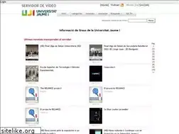 Sites similar to svideo.uji.es