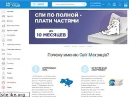 Sites similar to svit-matrasiv.com.ua