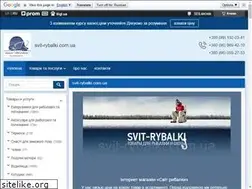 Sites similar to svit-rybalki.com.ua