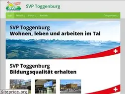 Sites similar to svp-toggenburg.ch