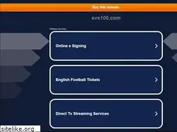 Sites similar to svs100.com